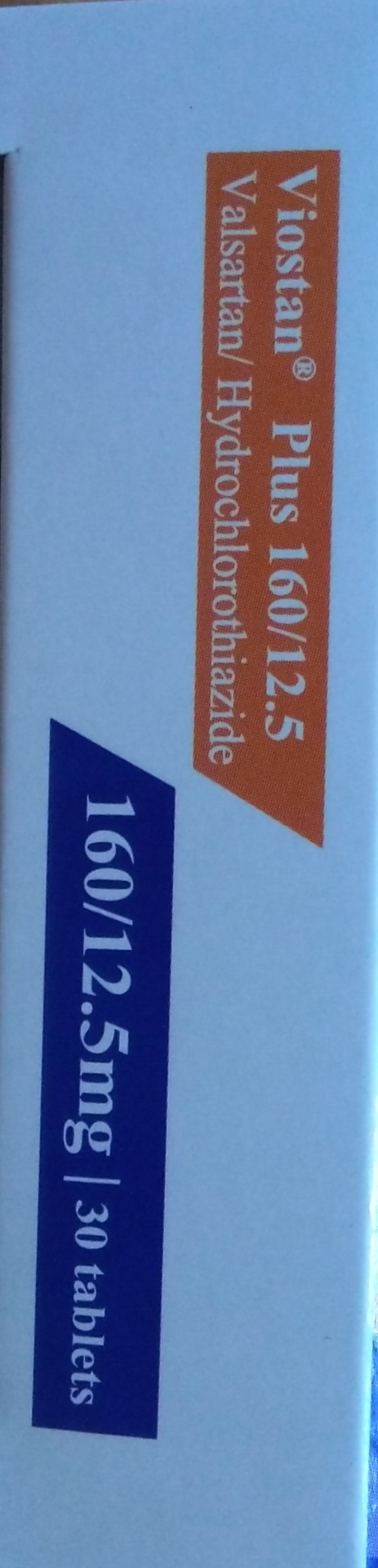 Viostan Plus 160/12.5mg